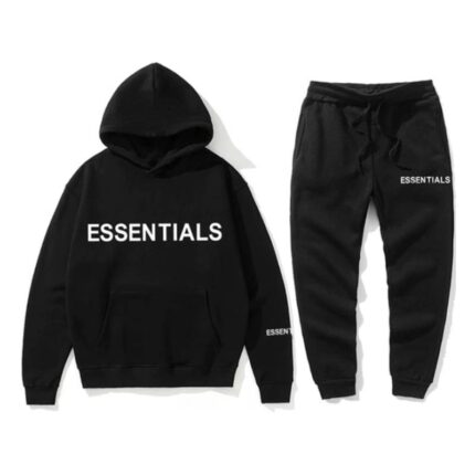 Essentials Primavera Negro Chandal