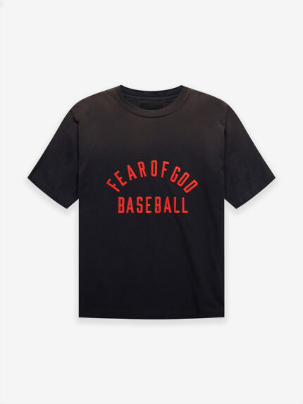 Essentials Fear of God Baseball Negra T-Shirt