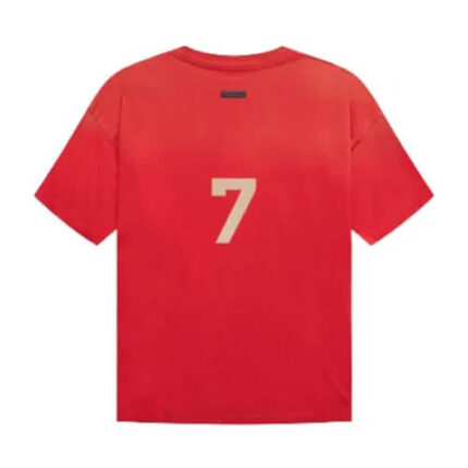 Essentials Fear of God 7 Roja T-Shirt